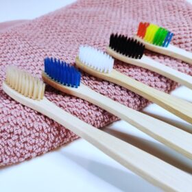 Bamboo Toothbrushes – 5 pcs