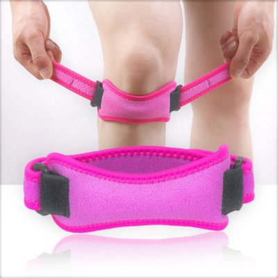 Polvituki hyppaajan polveen 2 kpl pinkki - tarjoustaivas.com