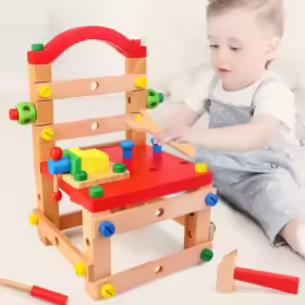 Wooden Tool Set for Children – Kids’ Toy | Montessori Educational Toy