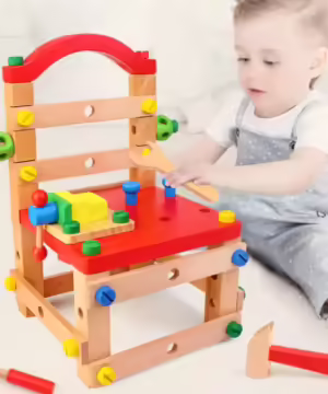 Wooden Tool Set for Children – Kids’ Toy | Montessori Educational Toy