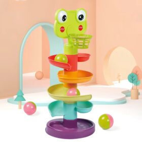 Stacking Toy for Babies and Children – Educational Ball Drop Practice Set | Best Toys