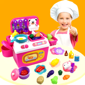 DIY Children’s Kitchen Play Set – Fun and Educational Toy Set for Kids