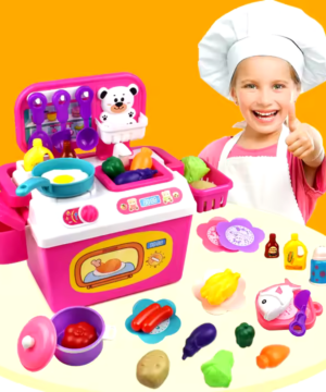 DIY Children’s Kitchen Play Set – Fun and Educational Toy Set for Kids