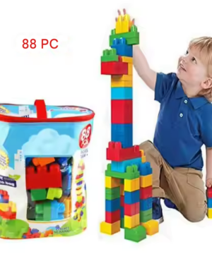 88-Piece Large Building Block Set for Kids – Educational Construction Toy