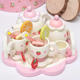 Wooden Tea Set for Children – Kids’ Toy