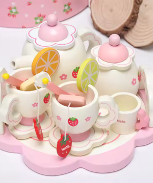 Wooden Tea Set for Children – Kids’ Toy