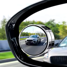 HD Glass Convex Car Blind Spot Mirrors - Frameless Rearview Mirrors | Improve your driving safety