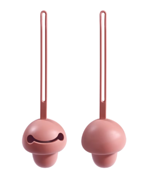 Compact Mushroom-Shaped Silicone Pacifier Case – Baby Care Products
