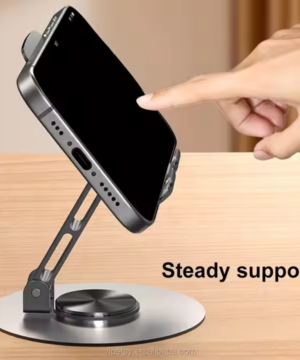 Folding Polygonal Phone Stand - Adjustable Desk Stand | Flexible and Practical