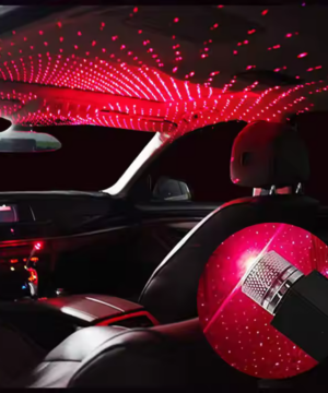 USB Star Projector Night Light - LED light For interior design, Children's room and Bedroom