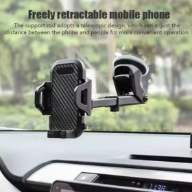 Dashboard Car Phone Holder – Suction Cup Holder For Mobile Devices | Safe and Easy to use