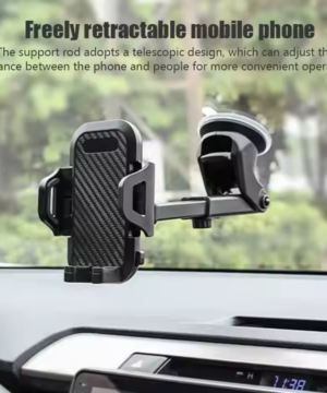 Dashboard Car Phone Holder – Suction Cup Holder For Mobile Devices | Safe and Easy to use