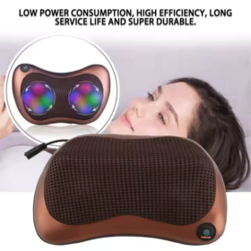 Automatic Shiatsu Neck Massage Pillow – Heated Massage Cushion for Relaxation and Comfort